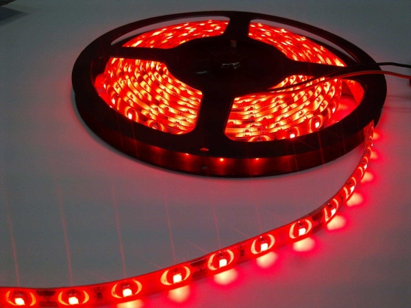 XLED 5050R-60 LED traka IP20,60 Led/m,bez zaštite/14.4W/m,5m kotur, Crvena