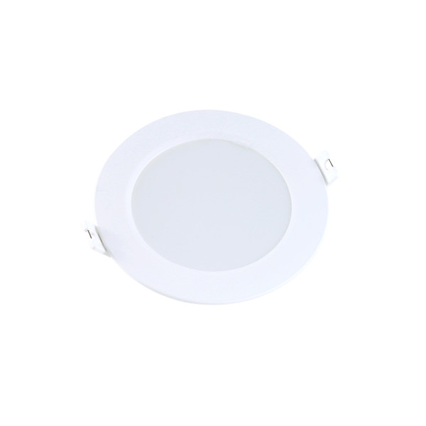 XLED 6W 6500K Ugradni okrugli LED panel plasticni ,660Lm,otvor 105mm,IP20