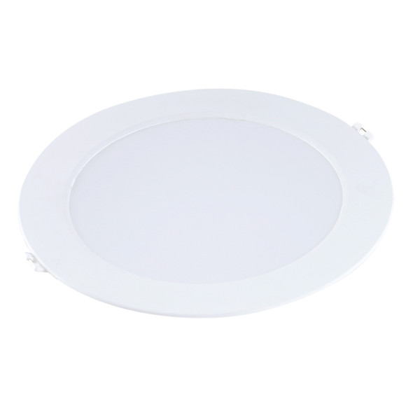XLED 18W 6500K Ugradni okrugli LED panel plasticni,1980Lm,φ221*29mm, otvor  rupe:195mm,Ra80, IP20
