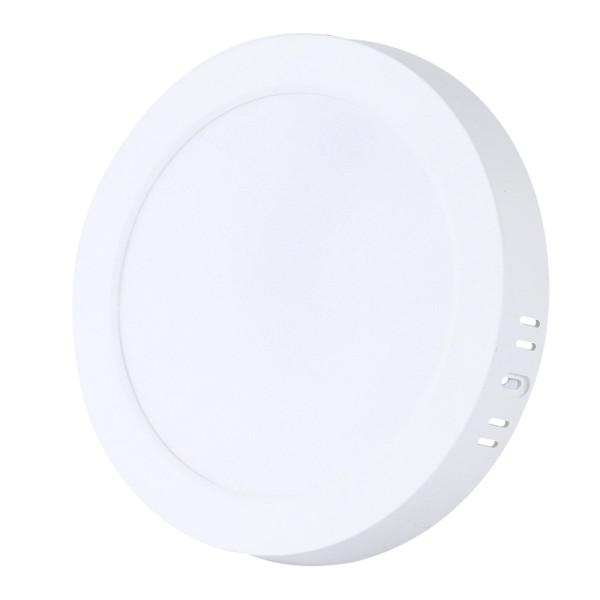 XLED 24W 6500K Nadgradni okrugli LED panel plasticni ,2640Lm,φ290*31mm, Ra80, IP20