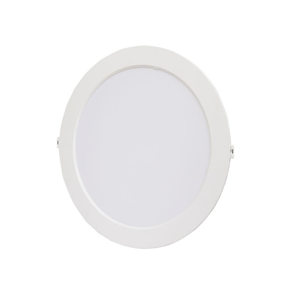 XLED 18W 4000K Ugradni okrugli LED panel,1980Lm,φ221*29mm, otvor rupe: 195mm, Ra80, IP20