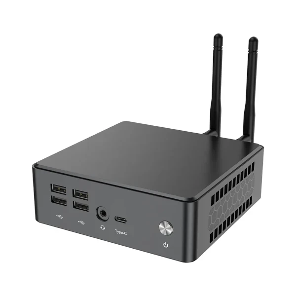 Mini PC Zeus MPI12 Intel i5-1235U 10C 4.4 GHz/DDR4 16GB/M.2 500GB/LAN/Dual WiFi/BT/HDMI/DP/Tip C