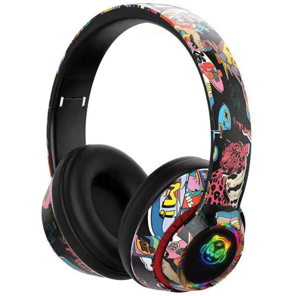 Xwave L750 black Bluetooth slušalice stereo sa mikrofonom/v5.3/Aux/microSD