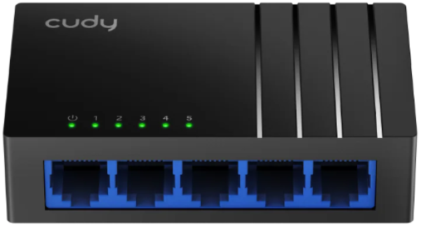 Cudy GS105D 5-Port Gbit Desktop Switch, 5x RJ45 10/100/1000 (Alt. PFS3005-GT-L)