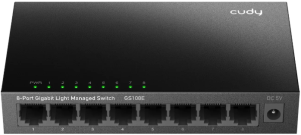 Cudy GS108E 8-Port Gigabit Light Managed Switch