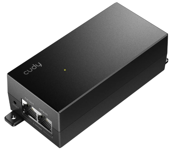 Cudy POE200H,30W 2.5 Gbps PoE+ Injector,10/100/1000/2500 Mbps