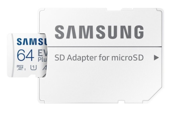 SAMSUNG Memorijska kartica EVO PLUS MicroSD Card 64GB + Adapter MB-MC64SA