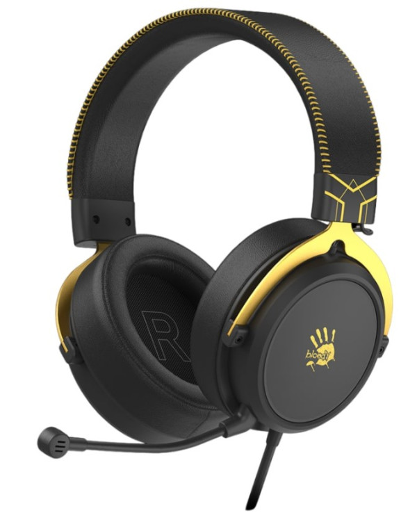 A4-M590i LIME A4Tech Bloody gejmerske slusalice sa mikrofonom, 7.1 SURROUND, 50mm/16ohm, 3.5mm+USB