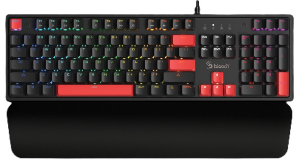 A4-S525N A4Tech Bloody Mehanicka RGB Gejmerska tastatura + Oslonac za zglob