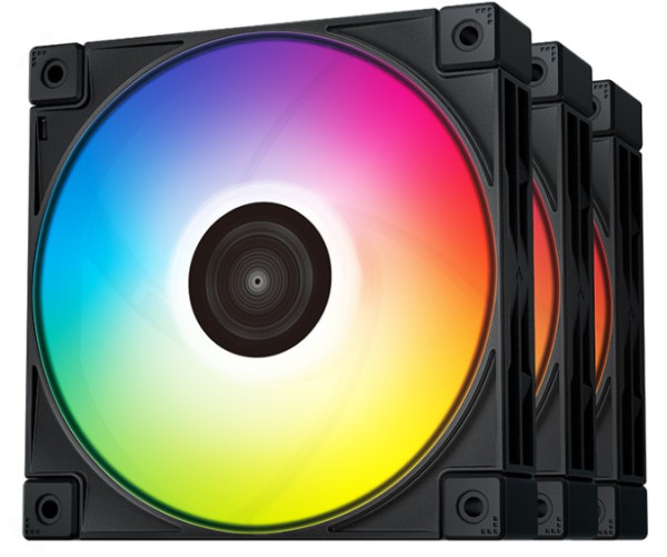 DeepCool FC120(3in1) *ARGB 120x120x25mm Hydro Bearing ventilator, 500-1800rpm, 28dBa, 62CFM, 4p(3242