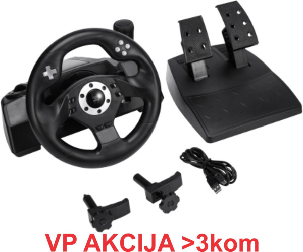 STR-M-40 **Gembird 7-in-1 RACEMASTER racing wheel (PC/PS3/PS4/XBOX360/XBOXONE/SWITCH/ANDROID)(5699)